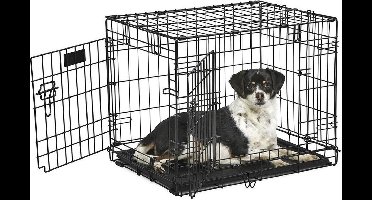 Ferplast Ferplant Hondenbench Dog-Inn 60 64,1x44,7x49,2 cm grijs