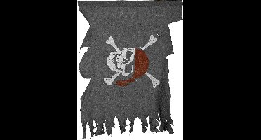 Vegaoo - Versleten piraten vlag