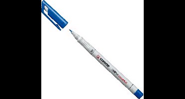 STABILO OHPen - Non-permanent - Superfine 0,4 mm - Blauw - per stuk