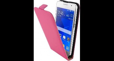 Mobiparts Premium Flip Case Samsung Galaxy Core 2 Pink