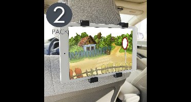 2x Tablet Houder Auto Statief Standaard - Universeel voor Tablets tot 12.9 inch