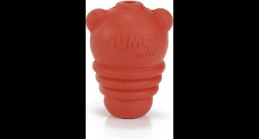 Beeztees Sumo Mini Play - Hondenspeelgoed - Rubber - Rood - XS