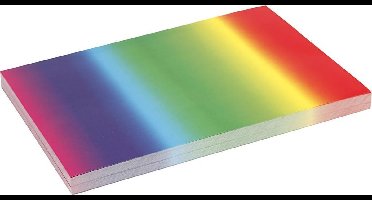 Creotime Regenboogpapier, A4 21x30 cm, 100 vellen