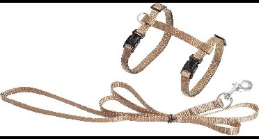 Flamingo Kattentuig met Lijn - 110 cm