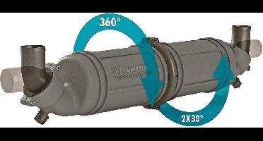 VETUS Waterlock - Geluiddemper type NLPH45