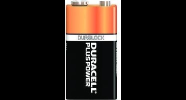 Duracell Plus Power 9v Wegwerpbatterij Alkaline