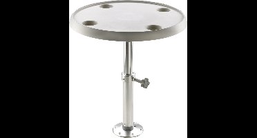VETUS ronde Tafel  Ø 60 cm inclusief verstelbare Tafelpoot
