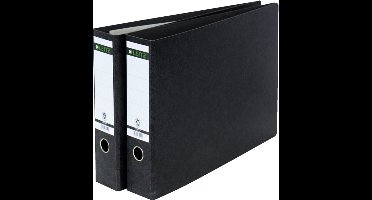 Ordner Leitz 1073 180° zonder sleuven en randbeschermers 77mm karton.. | 12 stuks