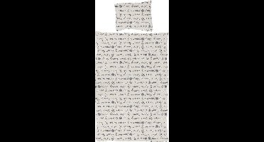 Dekbedovertrek Sweet Dreams naturel/wh. 200 x 220