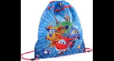 Super Wings Gymtas Blauw 44 X 37 Cm