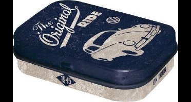 Nostalgic Art Muntdoosje VW Beetle The Original Ride mint box 4 x 6 cm