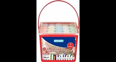 Stylex 48104 krijt Multi kleuren 20 stuk(s)