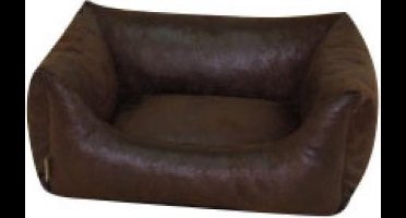 Topmast All Weather ligkussen Skai leer bruin 80 x 60 cm