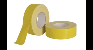 Duct tape Geel - 50mm x 50m - per doos