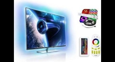 ABC-LED - Led strip - 32-40 inch - rgb - TV led strip plug & play set -incl. wifi
