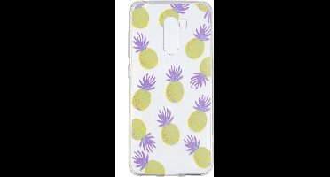 Shop4 - Xiaomi Pocophone F1 Hoesje - Zachte Back Case Ananas