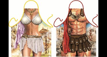 Romein en Romeinse Sexy Grappig Leuk Schort Keukenschort