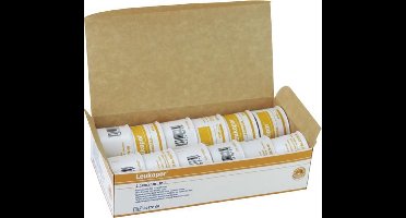 BSN Leukopor 5 m x 2,5 cm met klemring 12 stuks
