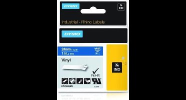 DYMO 1805423 labelprinter-tape Wit op blauw