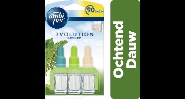 Ambi Pur Electrische Luchtverfrisser 3Volution Navulling Morning Dew