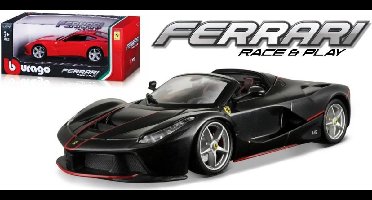 Bburago Ferrari LAFERRARI APERTA 1:24 zwart