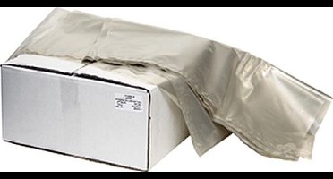 Berdal - Afval-/puinzakken - Doos 100 stuks - Transparant - FOLIEFOL - Kleurloos