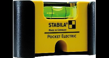Stabila Pocket Electric 18115 Mini-waterpas 7 cm 1 mm/m