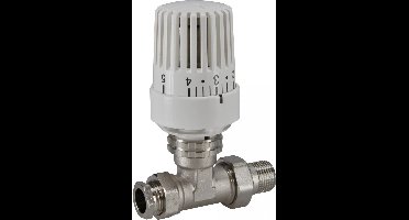 Sanifun Thermostatische radiatorkraan 1/2 inch x 15 mm recht