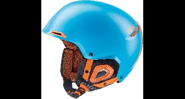 Uvex Skihelm - Unisex - blauw/oranje S: 52-55cm