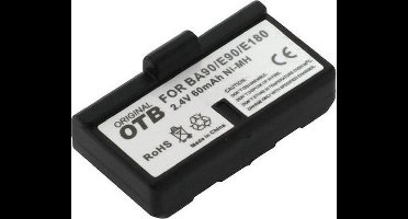 Accu 2,4V / 60mAh voor Sennheiser hoofdtelefoons - BA 90