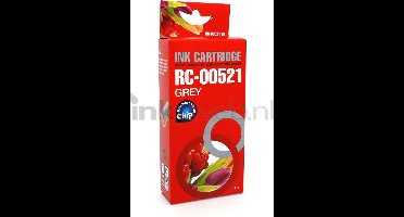 FLWR - Inktcartridge / CLI-521GY / Grijs - Geschikt voor Canon