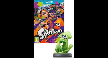 Splatoon + Inkling Squid amiibo bundel - Wii U