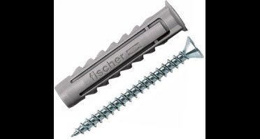Wandpluggen en schroeven Fischer Wandpluggen en schroeven 10 Stuks (8 x 40 mm)