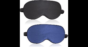 *** Slaapmasker Dark Blue - Reismasker - Slapen Donker - van Heble® ***