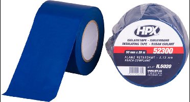 PVC isolatietape - blauw 50mm x 20m