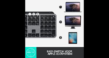Logitech MX Keys - Draadloos Toetsenbord - Bluetooth - Qwertz