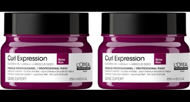 L'Oréal SE - Curl Expression - Intensive Moisturizer Rich Masker - 2x 250ml