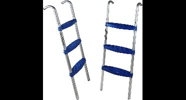 Deuba Ladder Trampoline - 110cm Hoog 3 Treden - Kunststof