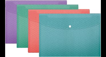 Esselte Colour'Breeze projectomslag A4, PP, assorti 5 stuks