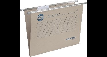 Djois Alzicht hangmap Folio - V - bodem - grijs - - pak 25 stuks