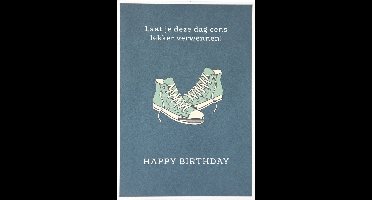 Depesche - Wenskaart "Gewoon Mooi" met de tekst "Laat je deze dag eens lekker verwennen!" - mot. 019