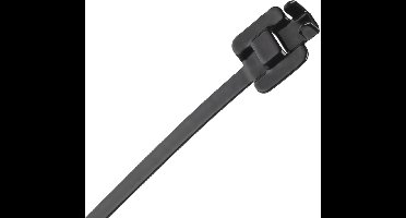 Hersluitbare metalen kabelbinders - Industrieel - 230mm x 6.3mm - 10 stuks