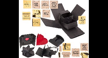 Photo surprise box, surprise box, scrapbook, Kindercrea