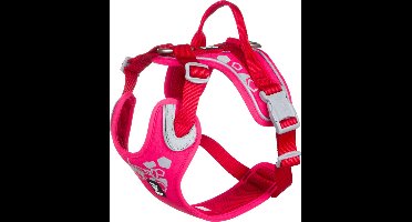 Hurtta - Hondentuig - Weekend Warrior - Harness voor Honden - Kleur: Ruby - Borstomvang: 80-100 cm