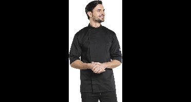 Chaud Devant Koksbuis Bacio Korte Mouw Zwart - Maat 3XL