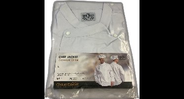 Chaud Devant koksbuis Comfort wit long sleeve maat L