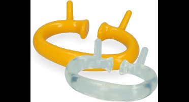 Excellent Anti Zuigring Suckstop - Maat S/M - transparant - voor kalveren en jongvee - 2 x 7.5 x 5.5 cm (H x L x B)