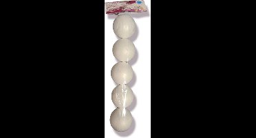 Foam Knutselballen | Wit | 5 stuks