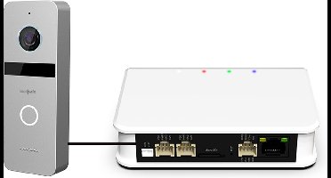 Doorsafe 6700 PRO - Professionele internet deurbel met camera - FHD 2MP - gratis lokale opslag op 32Gb SD-kaart - internet via WiFi of netwerkkabel - bewegingsmelder met lichaamsdetectie & instelbare activiteitenregio