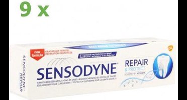 Sensodyne Repair & Protect Tandpasta 9 pack